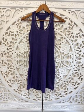 Lululemon It’s a Cinch Dress Jacquard Concord Grape Purple